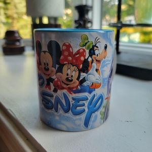 Disney Characters Coffee Mug Cup Jerry Leigh Mickey Mouse Villains Princess